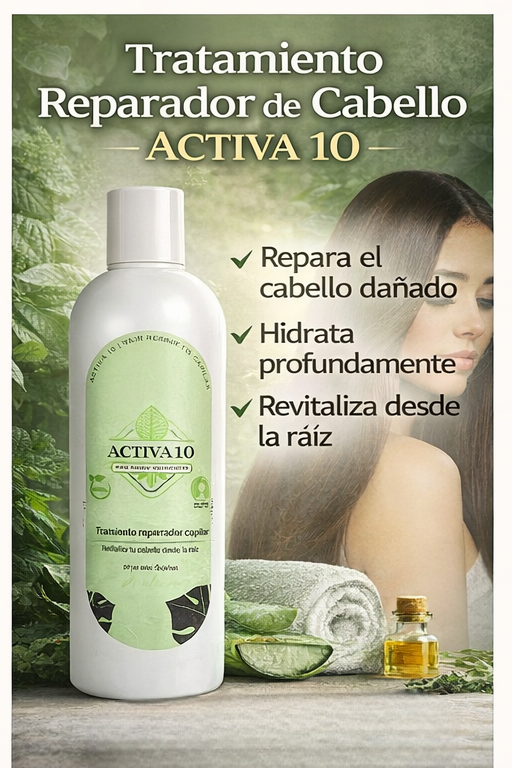 🌿Tratamiento Capilar Activa 10